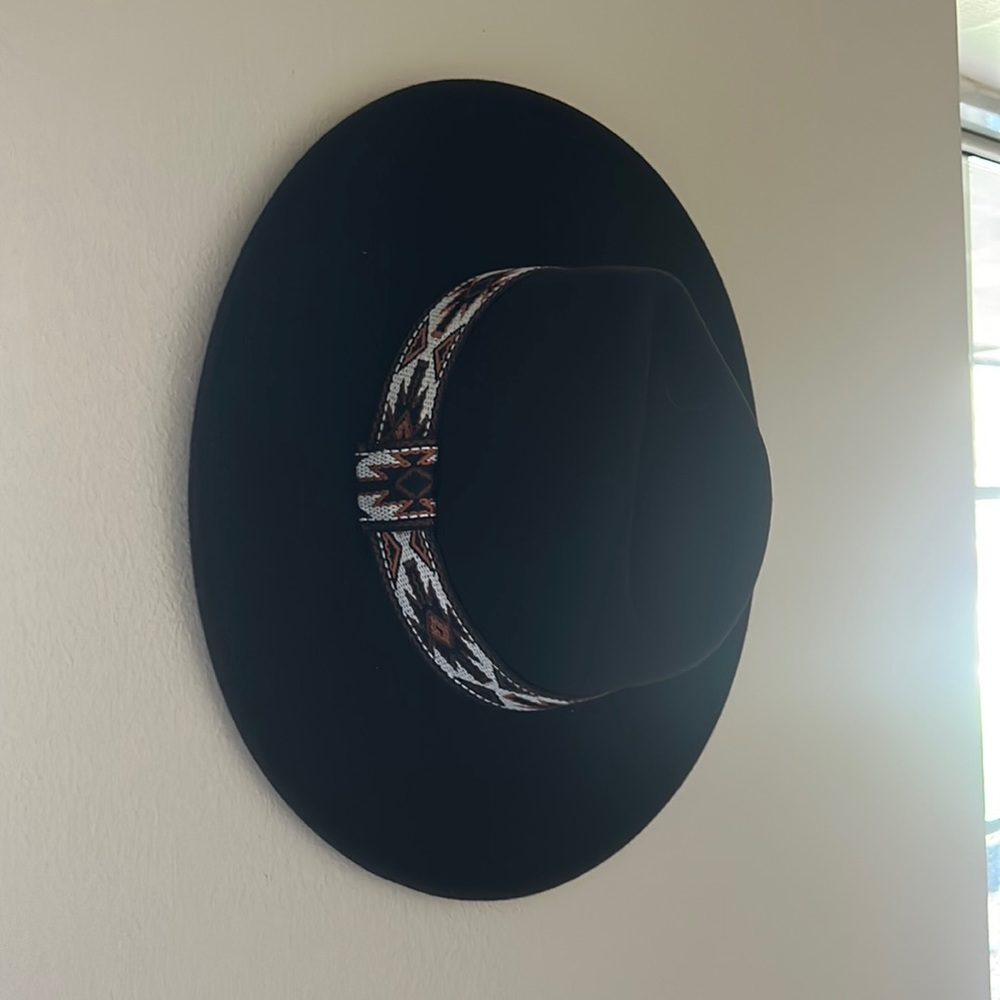 Never worn! Black hat. Beautiful!